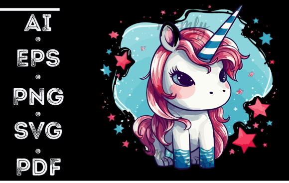 Baby Unicorn 4th of July: A Playful Embroidery Design for Real Projects