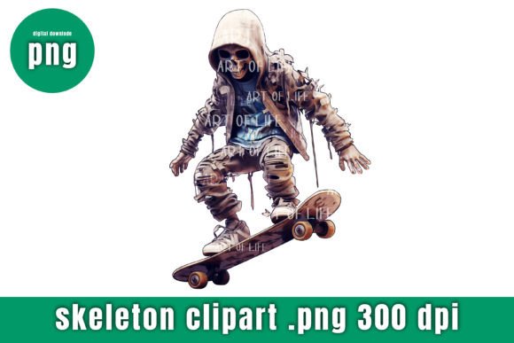 Halloween, Skeleton Skateboarding. Embroidery Design Review