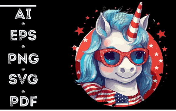 Unicorn with Sunglasses: A Bold Embroidery Design for Creative Projects